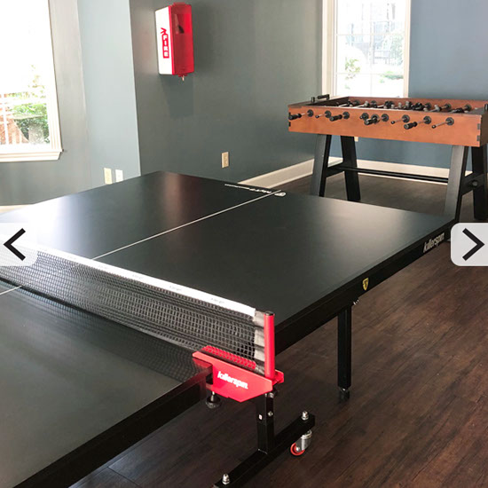 Ping Pong and Foosball Table